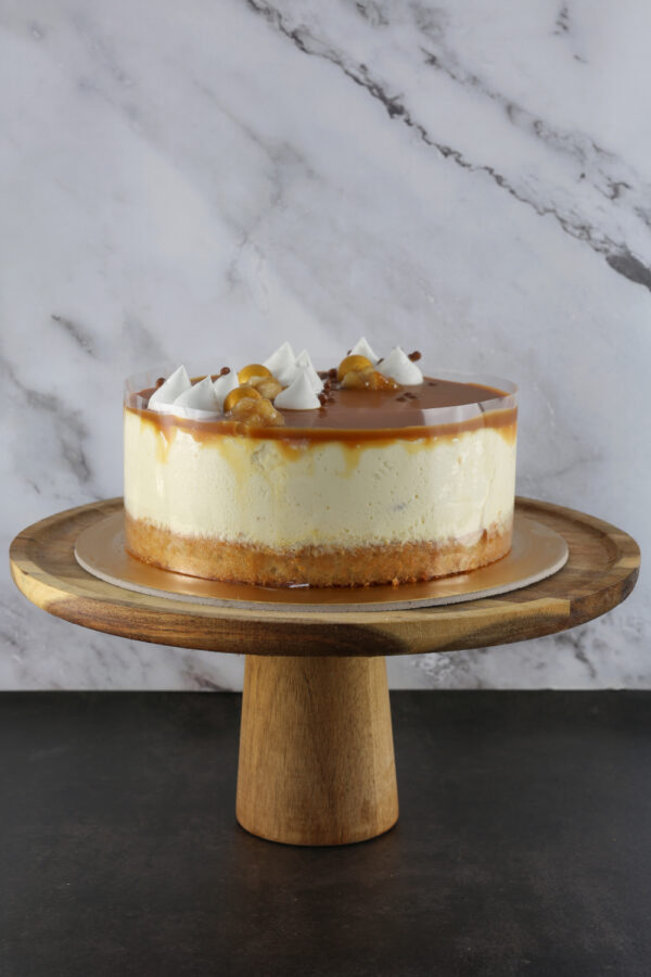 Almás-karamell mousse