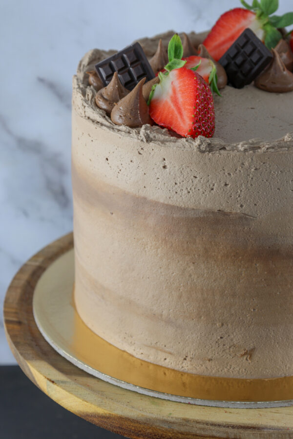 csokoládé torta közeli