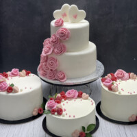 Esküvő esküvői torta 4